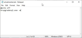 ACTUAL adatbázis automatikus mentés ütemezése - 01